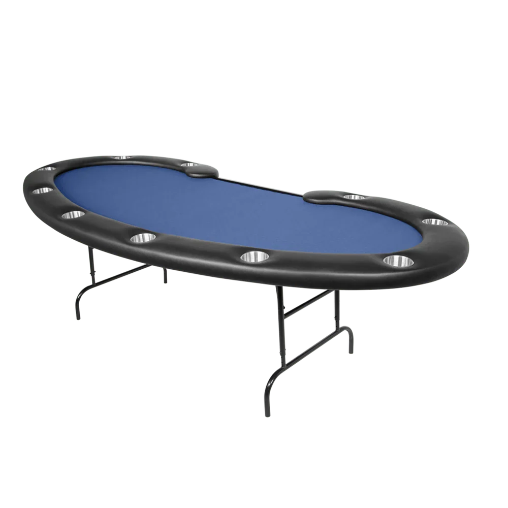 BBO® The Prestige Folding Leg Poker Table – Premium Portable Poker Table