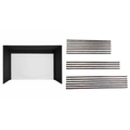 Carl's Place Pre-Cut 2-Inch EMT Pipe Framing Kit for Pro Golf Simulator Enclosure