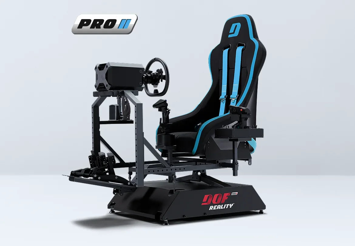 DOF Reality® P2 Universal Motion Simulator – 2-Axis PRO Ready-to-Play Platform