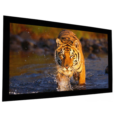 EluneVision 150" Reference Studio 4K AudioWeave Fixed Frame Projector Screen