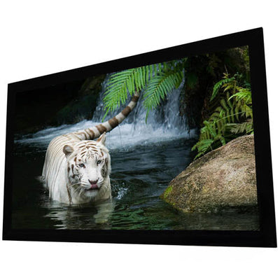 EluneVision 125" Reference Studio 4K Fixed Frame 1.0 Gain Projector Screen