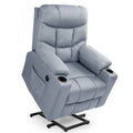 Upholstered Heated Massage Chair