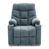 Upholstered Heated Massage Chair