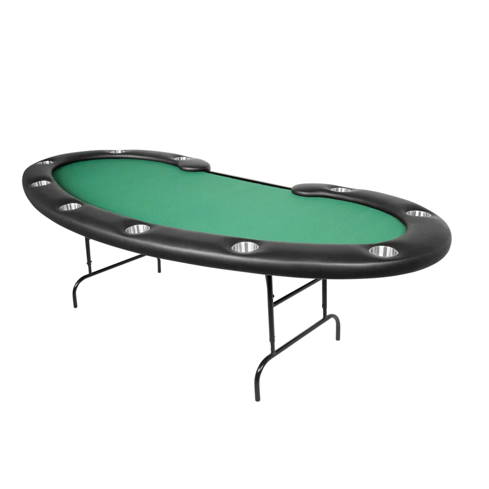 BBO® The Prestige Folding Leg Poker Table – Premium Portable Poker Table