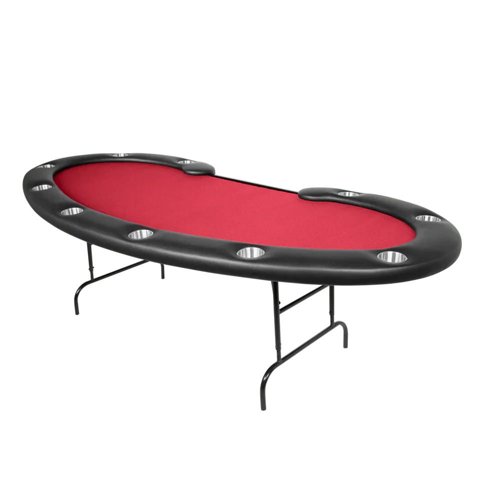 BBO® The Prestige Folding Leg Poker Table – Premium Portable Poker Table