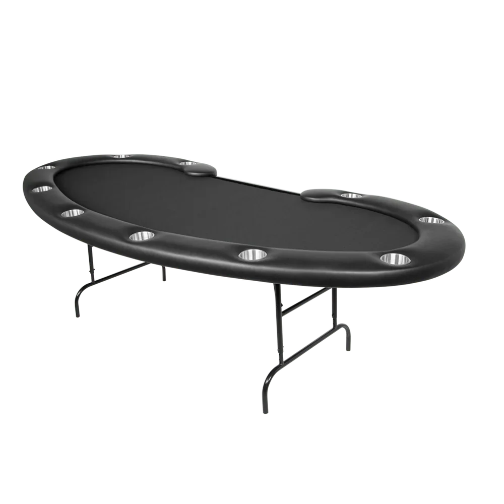 BBO® The Prestige Folding Leg Poker Table – Premium Portable Poker Table