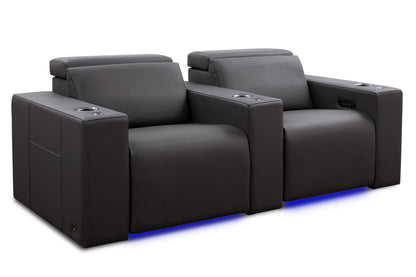 Valencia Barcelona Italian Leather Home Theater Seating
