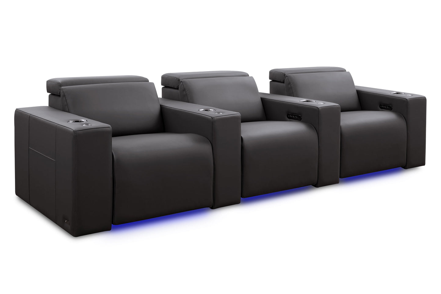 Valencia Barcelona Italian Leather Home Theater Seating