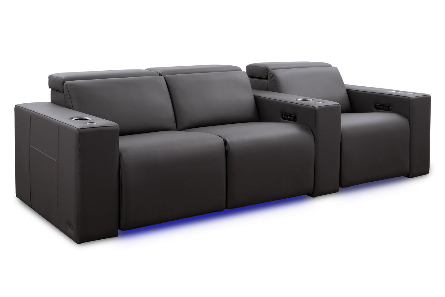 Valencia Barcelona Italian Leather Home Theater Seating