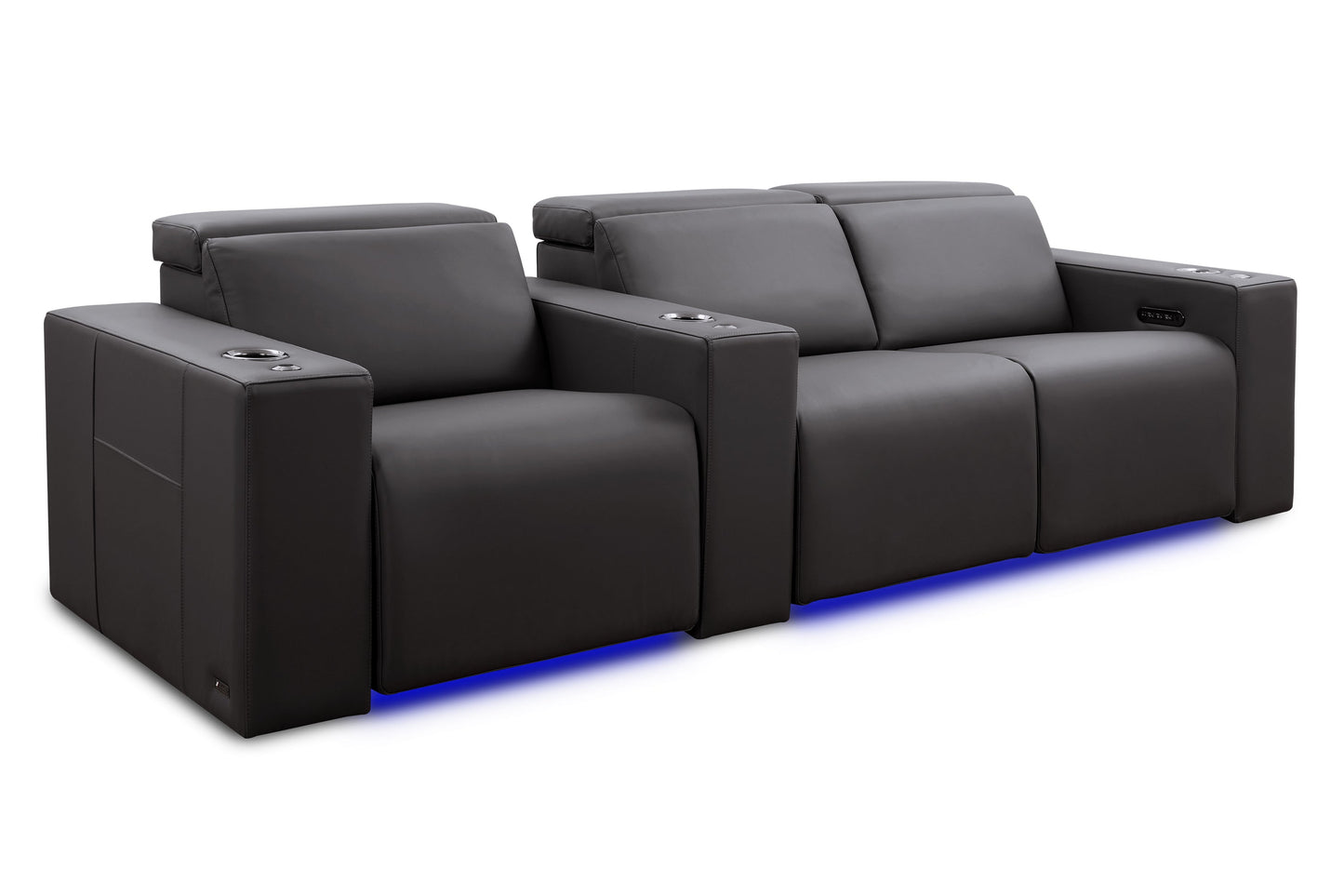 Valencia Barcelona Italian Leather Home Theater Seating