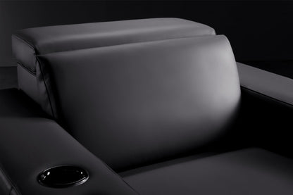 Valencia Barcelona Grand Italian Leather Home Theater Seating
