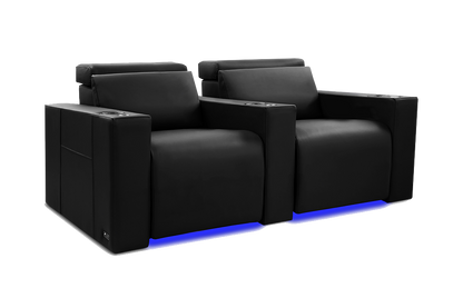 Valencia Barcelona Italian Leather Home Theater Seating