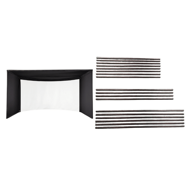 Carl's Place Pre-Cut 2-Inch EMT Pipe Framing Kit for Curved Golf Simulator Enclosure