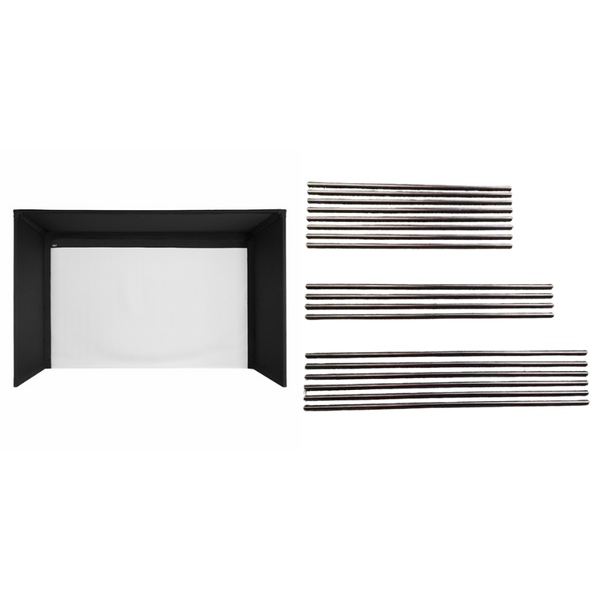 Carl's Place Pre-Cut 2-Inch EMT Pipe Framing Kit for Pro Golf Simulator Enclosure