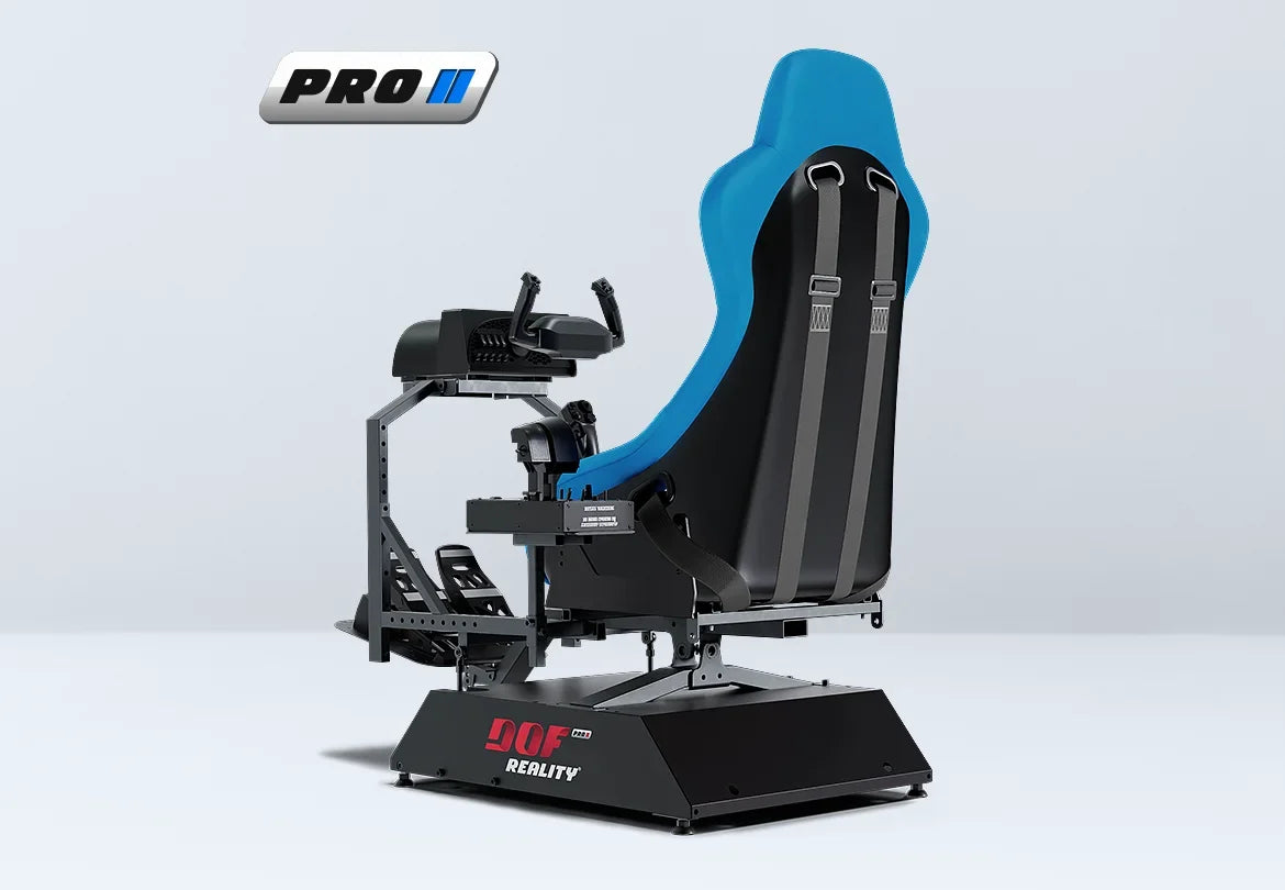 DOF Reality® P2 Motion Flight Simulator – 2-Axis PRO Ready-to-Play Platform