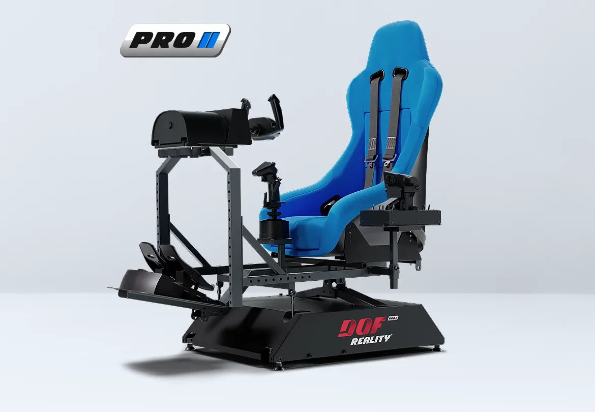 DOF Reality® P2 Motion Flight Simulator – 2-Axis PRO Ready-to-Play Platform