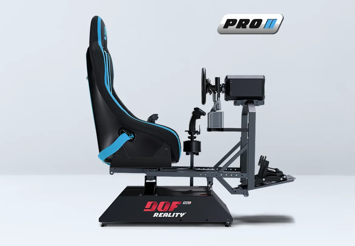 DOF Reality® P2 Universal Motion Simulator – 2-Axis PRO Ready-to-Play Platform