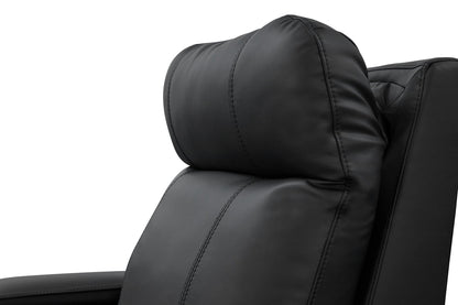 Valencia Piacenza Luxury Leather Home Theater Seating Row of 2