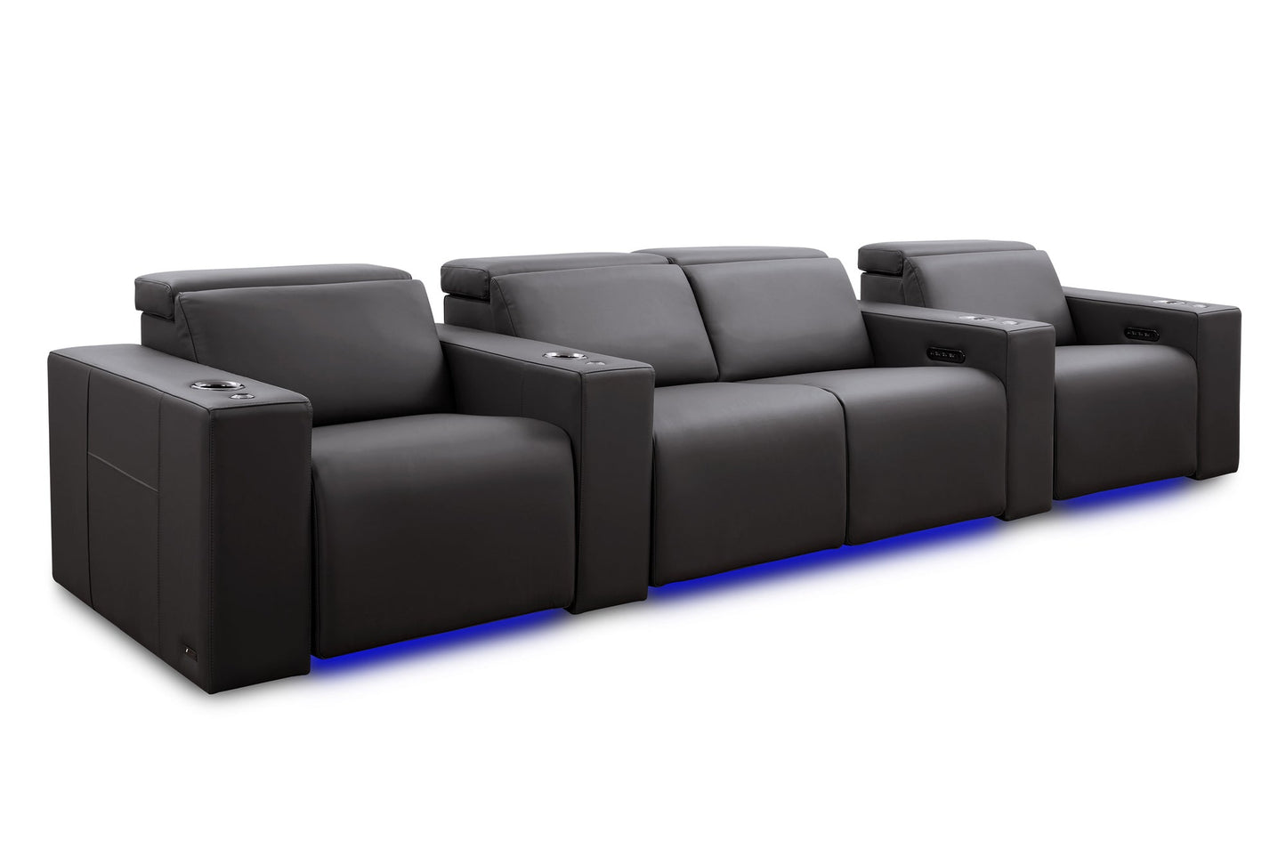 Valencia Barcelona Grand Italian Leather Home Theater Seating
