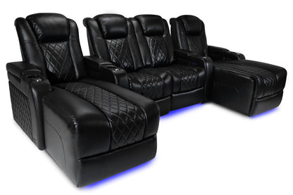 Valencia Tuscany Chaise Multimedia Sectional