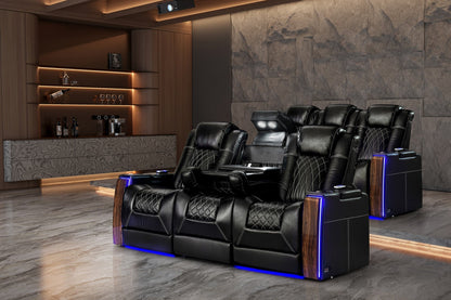 Valencia Tuscany Executive Console Theater Seating – Heat &amp; Massage (2025 Edition)