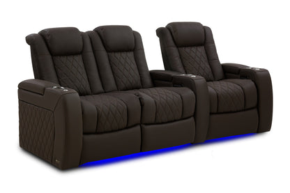 Valencia Tuscany Ultimate 20K Italian Semi-Aniline Leather Theater Seating
