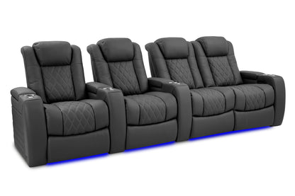 Valencia Tuscany Ultimate 20K Italian Semi-Aniline Leather Theater Seating