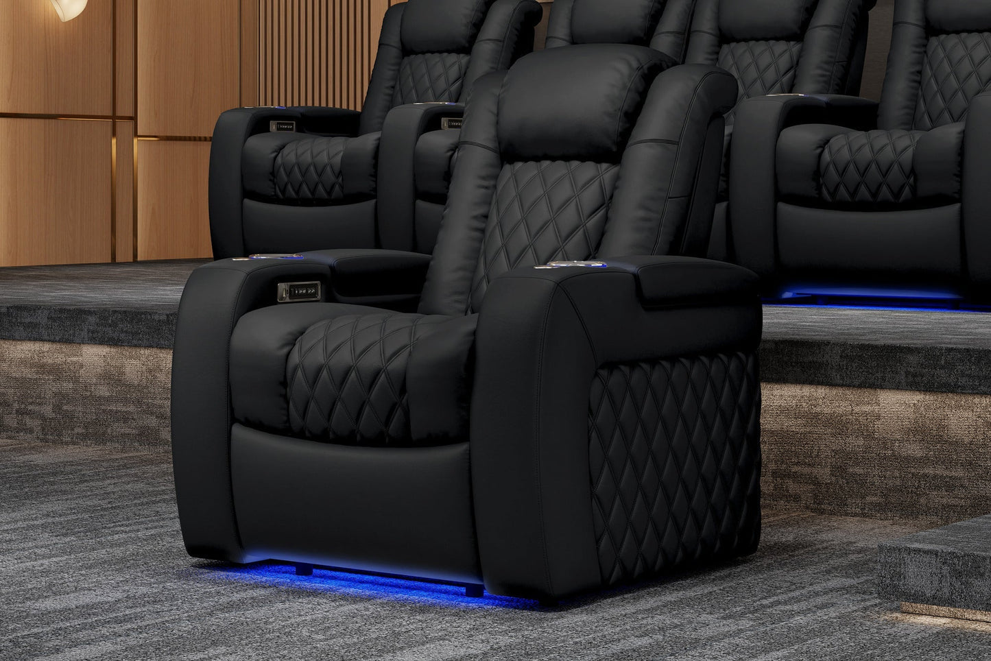 Valencia Tuscany Luxury Float™ Zero Gravity Heat &amp; Massage Theater Seating (2025 Edition)