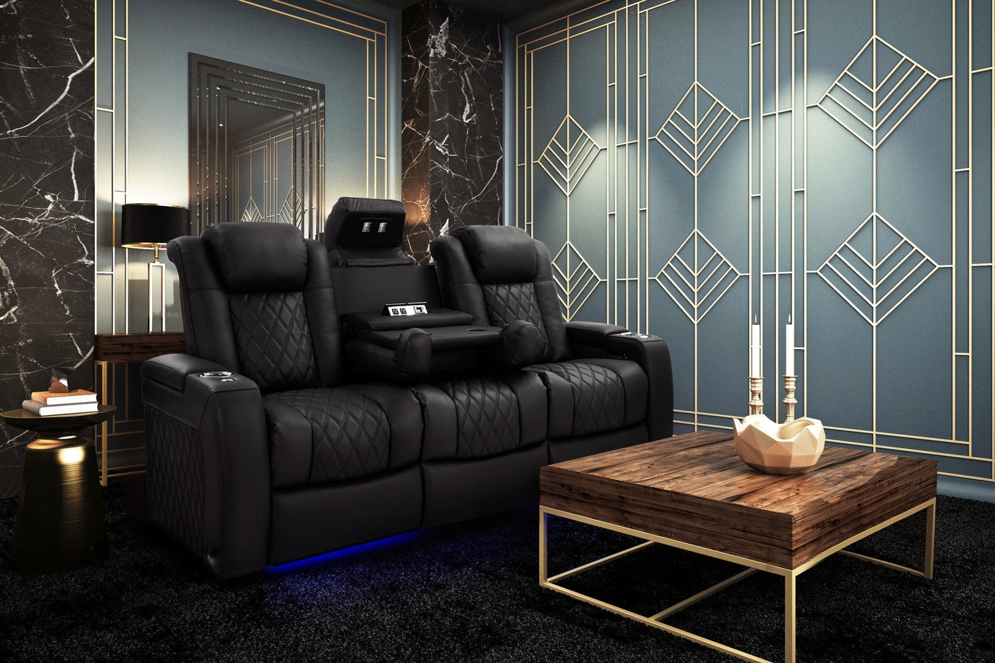 Valencia Tuscany Luxury Console Home Theater Seating – 2025 Edition