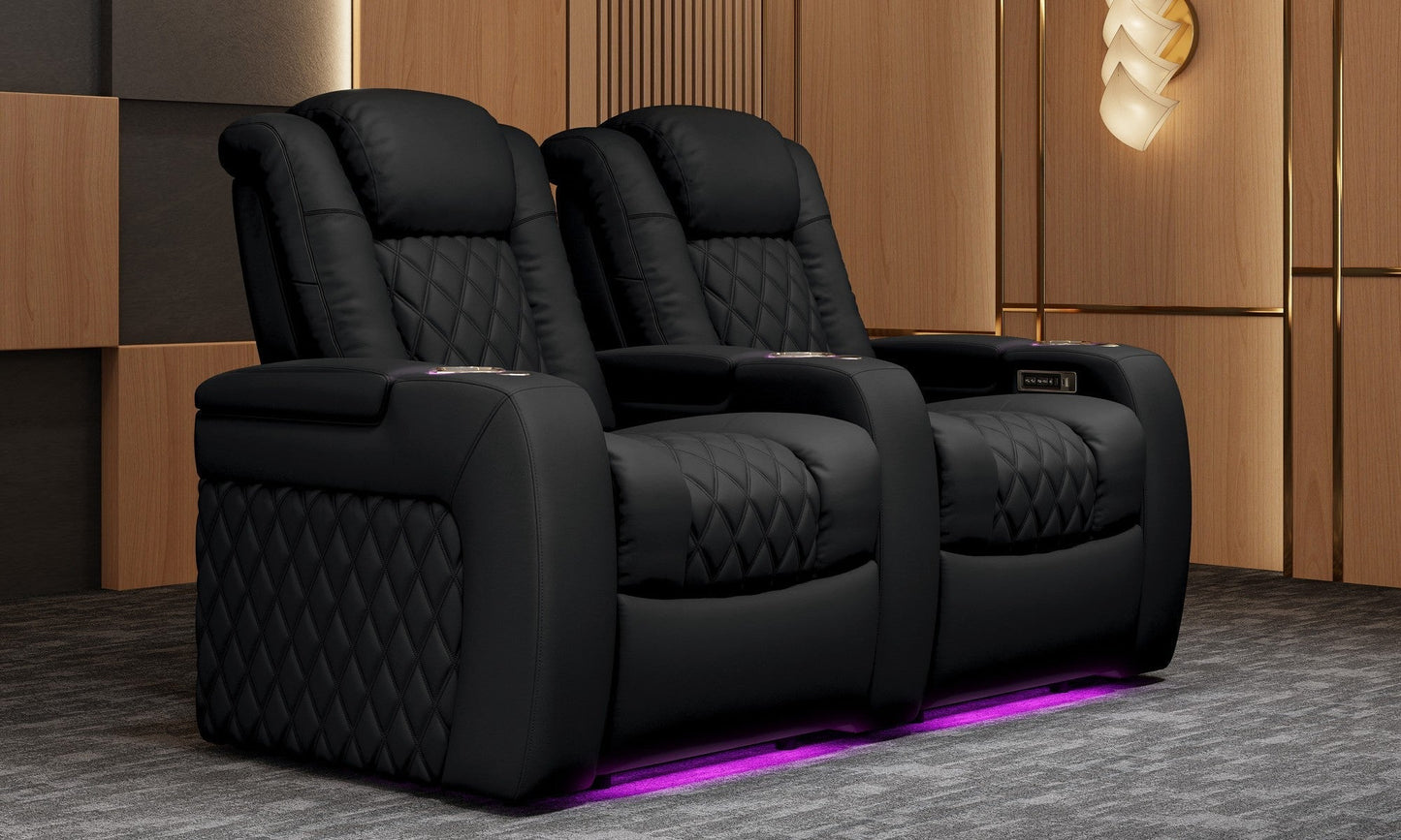 Valencia Tuscany Luxury Float™ Zero Gravity Heat &amp; Massage Theater Seating (2025 Edition)