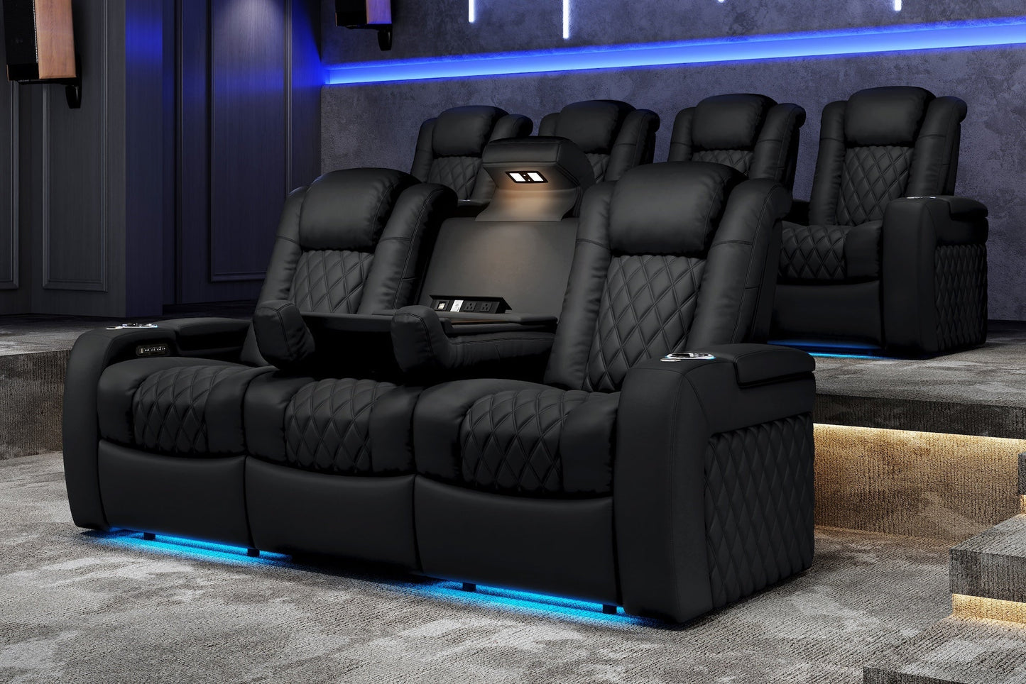 Valencia Tuscany XL Luxury Console Theater Seating