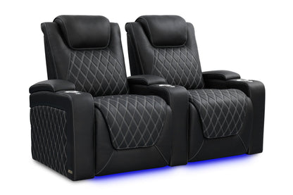 Valencia Oslo Ultimate 20K Italian Semi-Aniline Leather Theater Seating