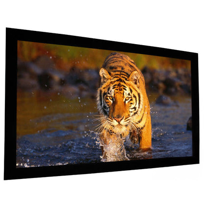 EluneVision 125" Reference Studio 4K AudioWeave Fixed Frame Projector Screen