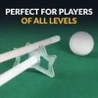 Pool Table Billiard Accessory Kit with Cues, Rack, Chalk, Brush