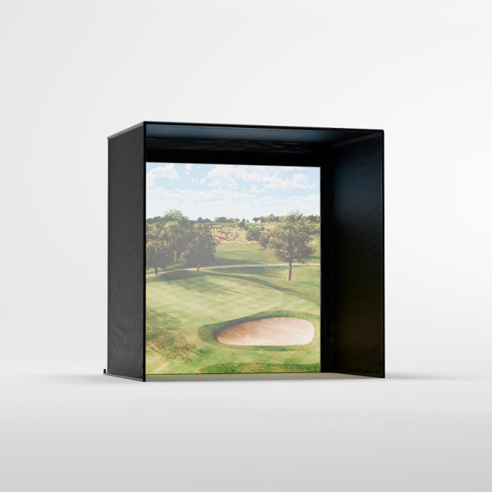 Carl’s Place DIY Golf Simulator Enclosure Kit with Impact Screen