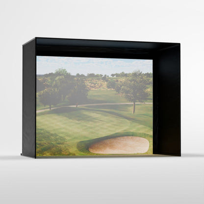 Carl’s Place DIY Golf Simulator Enclosure Kit with Impact Screen