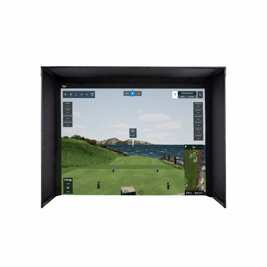 Carl’s Place DIY Golf Simulator Enclosure Kit with Impact Screen