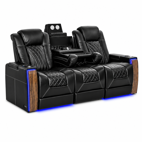 Valencia Tuscany Executive Console Theater Seating – Heat &amp; Massage (2025 Edition)