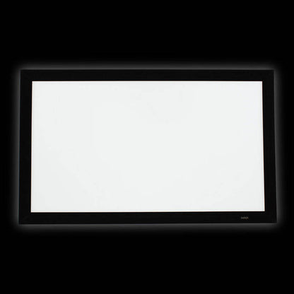 EluneVision 115" Reference Studio 4K Fixed Frame 1.0 Gain Projector Screen