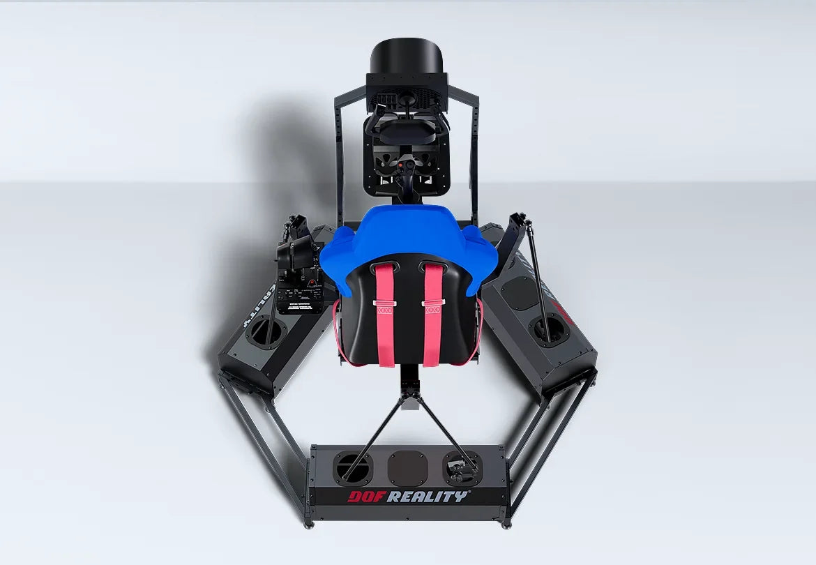 DOF Reality® H6 Motion Flight Simulator – 6-Axis HERO Ready-to-Play Platform