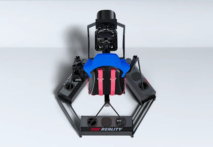 DOF Reality® H6 Motion Flight Simulator – 6-Axis HERO Ready-to-Play Platform