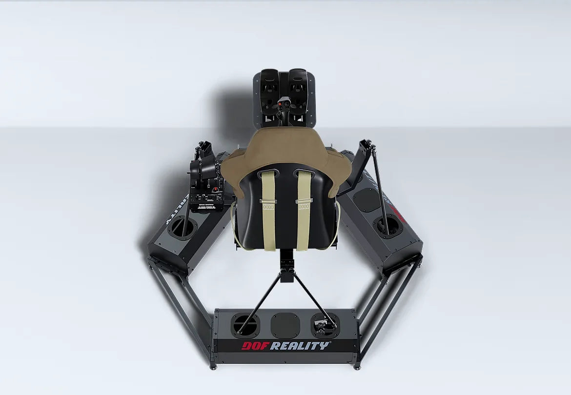 DOF Reality® H6 Motion Helicopter Simulator – 6-Axis HERO Ready-to-Play Platform