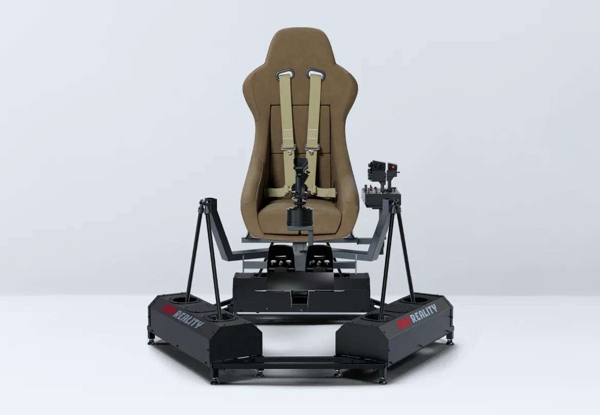 DOF Reality® H6 Motion Helicopter Simulator – 6-Axis HERO Ready-to-Play Platform