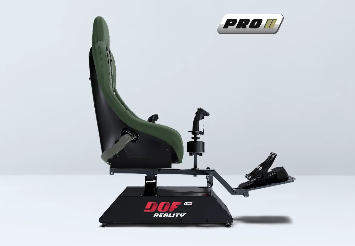 DOF Reality® P2 Motion Helicopter Simulator – 2-Axis PRO Ready-to-Play Platform