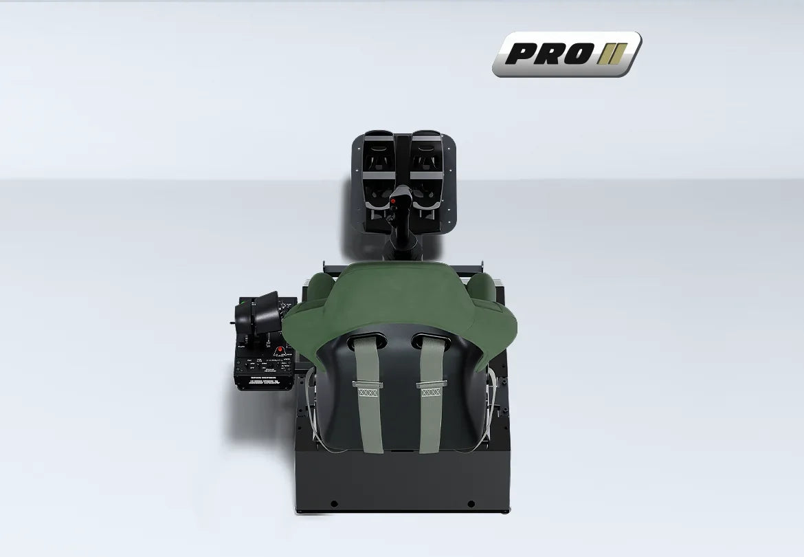 DOF Reality® P2 Motion Helicopter Simulator – 2-Axis PRO Ready-to-Play Platform