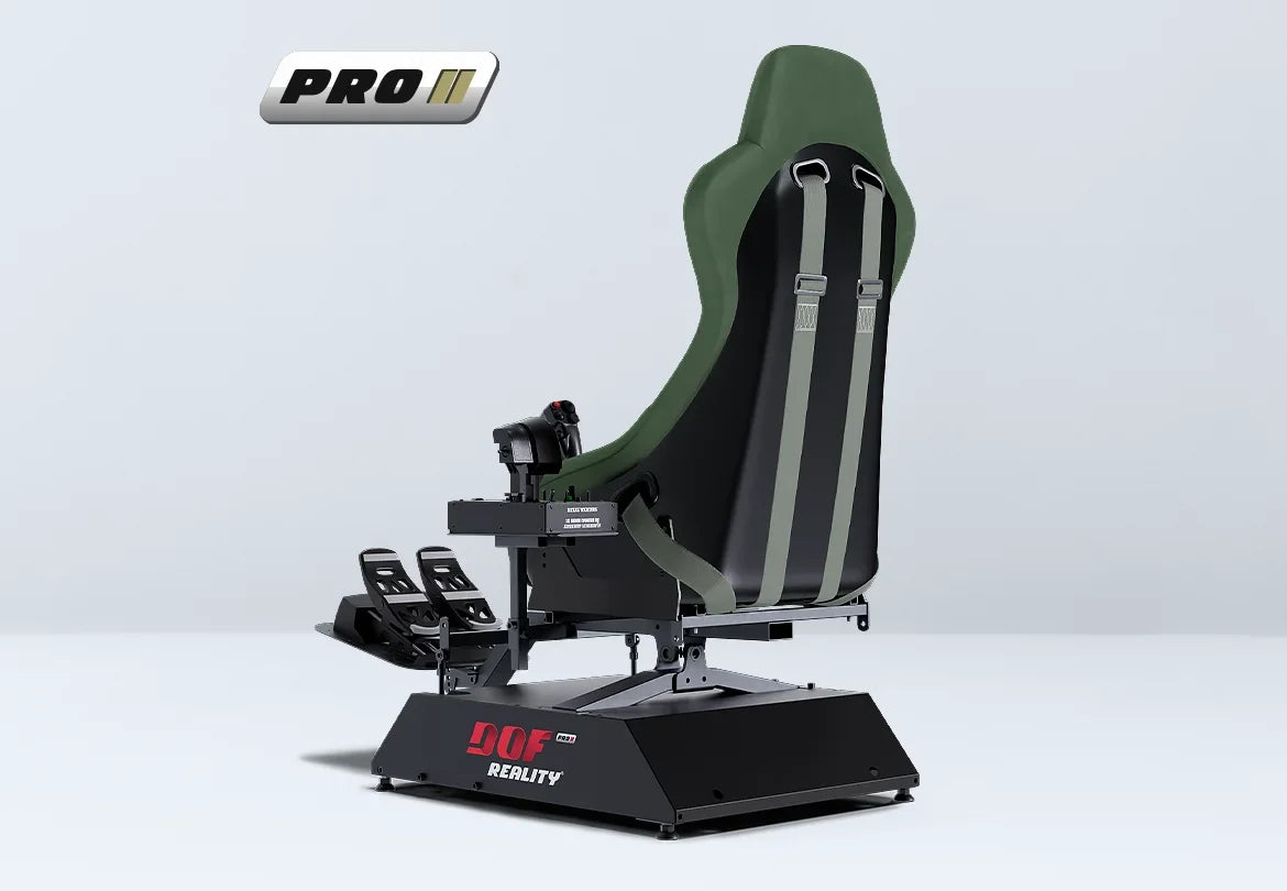 DOF Reality® P2 Motion Helicopter Simulator – 2-Axis PRO Ready-to-Play Platform