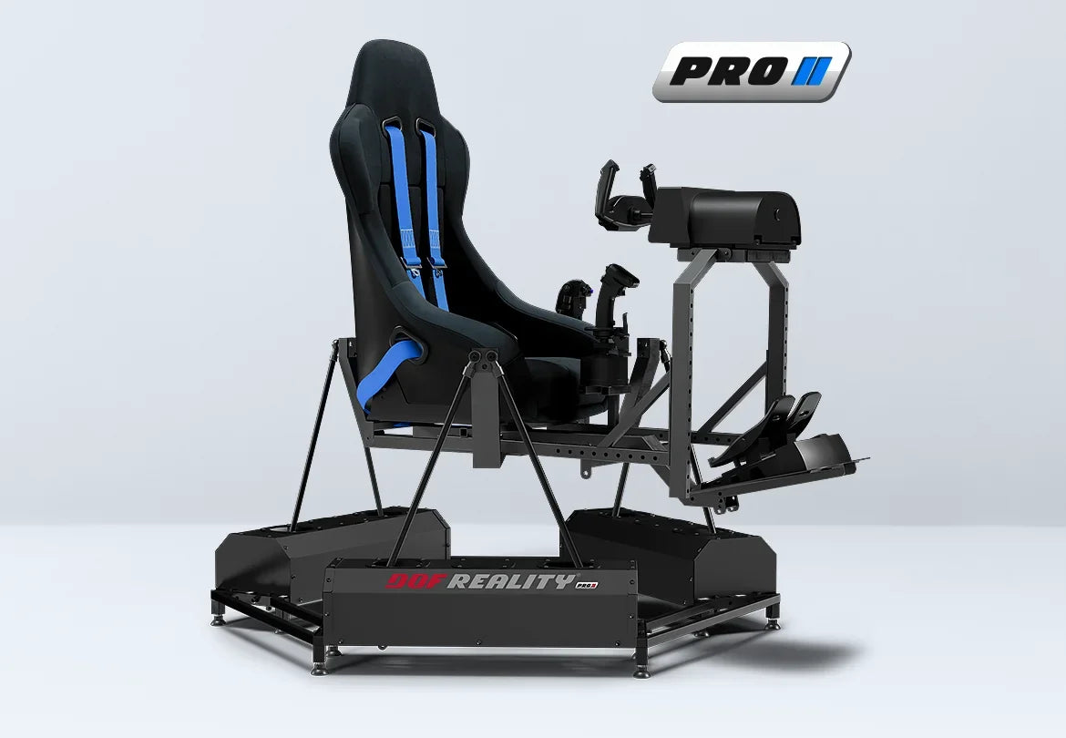 DOF Reality® P6 Motion Flight Simulator – 6-Axis PRO Ready-to-Play Platform