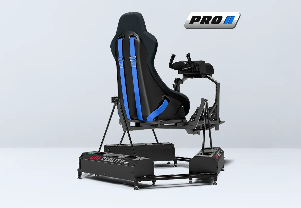 DOF Reality® P6 Motion Flight Simulator – 6-Axis PRO Ready-to-Play Platform