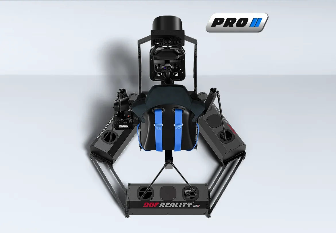 DOF Reality® P6 Motion Flight Simulator – 6-Axis PRO Ready-to-Play Platform