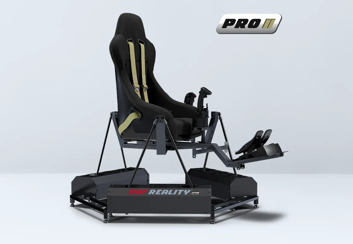 DOF Reality® P6 Motion Helicopter Simulator – 6-Axis PRO Ready-to-Play Platform